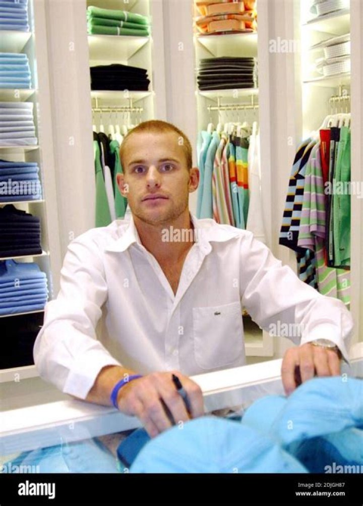 Andy Roddick in Lacoste Apparel