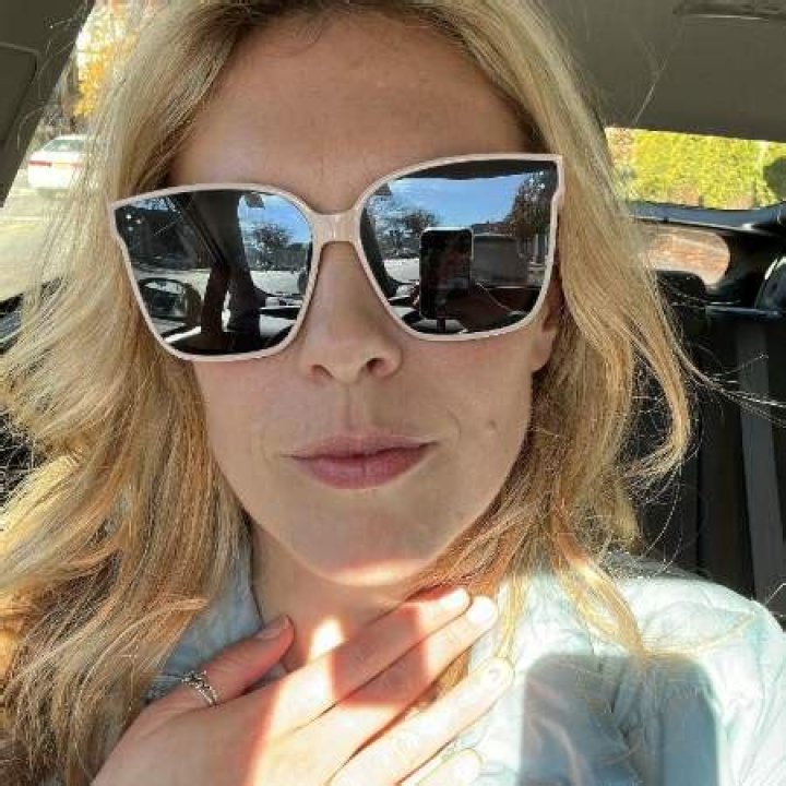 Cydney Cathalene Chase took a selfie in her car.
