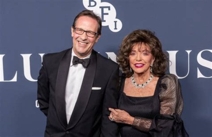 Joan Collins has been married five times.