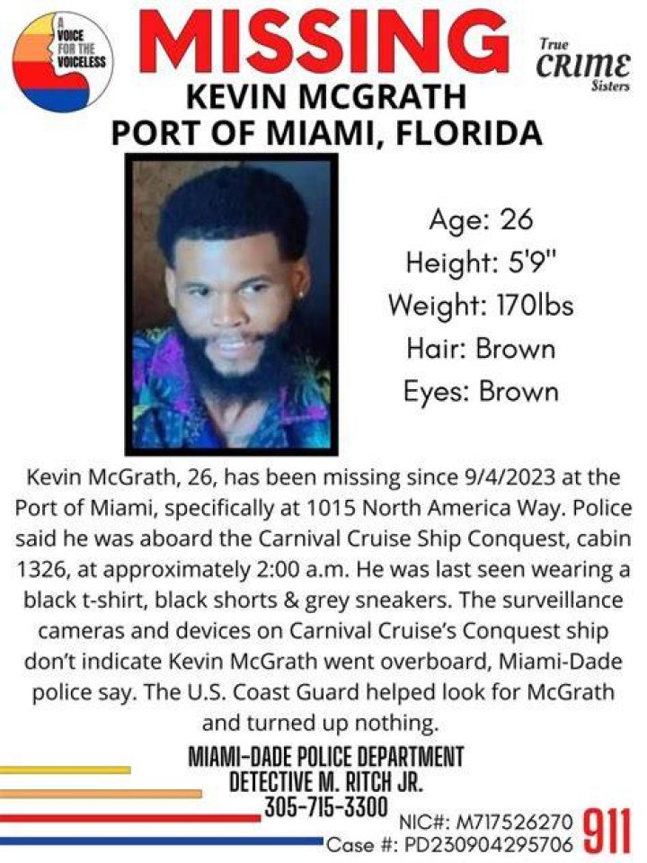 Kevin McGrath Found