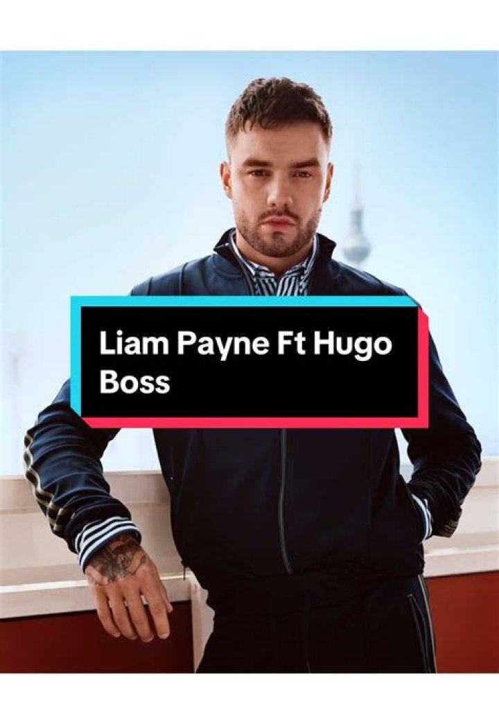 Liam Payne in an Hugo Boss commertial photoshoot